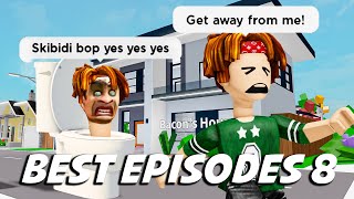 BEST EPISODES COMPILATION 8 / ROBLOX Brookhaven RP  FUNNY MOMENTS