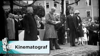 Tišnovský Kinematograf - Návštěva prezidenta Masaryka v Tišnově 1928