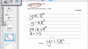 AQA Maths Higher Nov 2014 Calc Q20