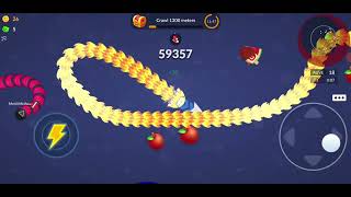 Snake VS worms Fun.io Zone screenshot 4