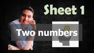 Two numbers
