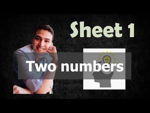 Two numbers