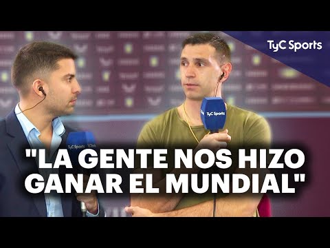 DIBU MARTÍNEZ ON TyC SPORTS 🔥 "IF WE REPEAT, WE COULD BE THE BEST NATIONAL TEAM IN HISTORY" ⚽