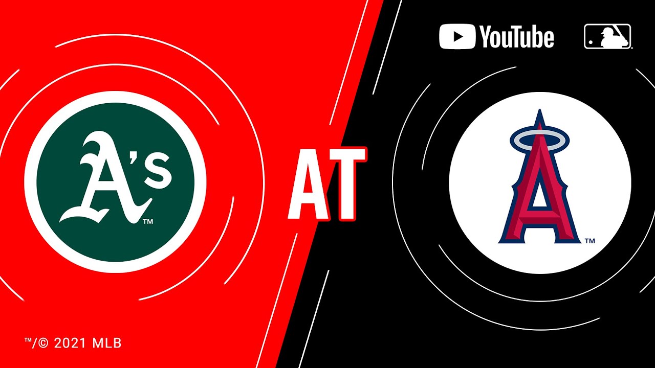 Athletics at Angels | MLB Game of the Week Live on YouTube