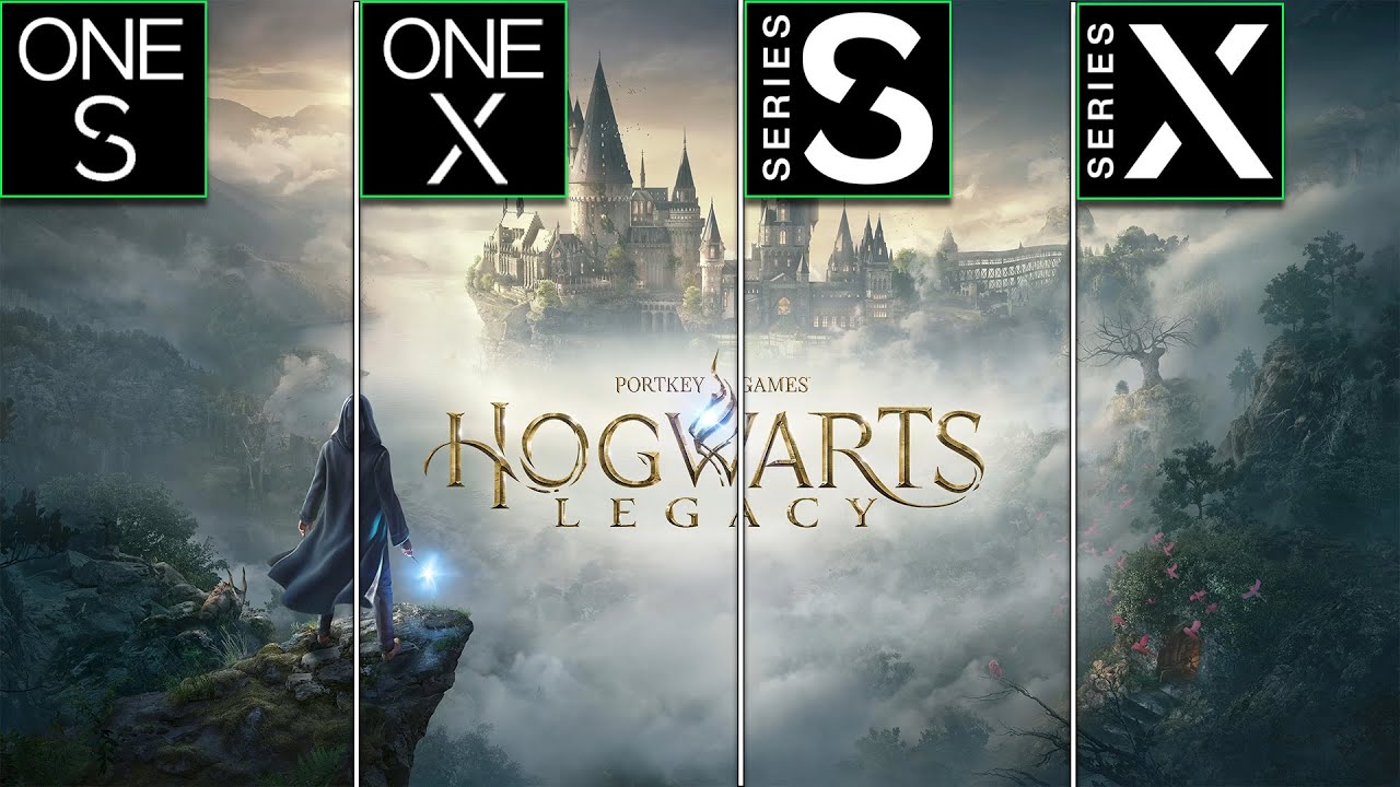 Hogwarts Legacy, Xbox Series S vs One X, Graphics Comparison