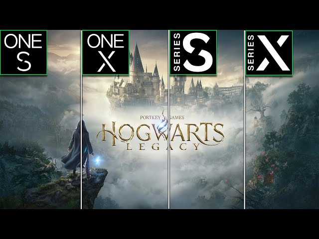 The Difference is INSANE! See For Yourself..  Hogwarts Legacy Xbox Series  X vs Xbox One Comparison 