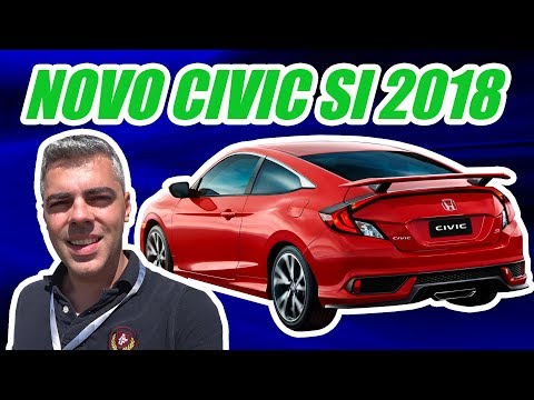 Vídeo do Civic Coupe Si 1.5 Turbo 2018