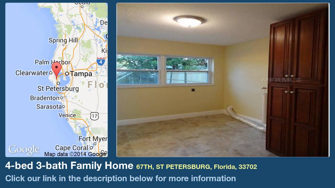 new homes in houston 4-bed 3-bath Family Home for Sale in St Petersburg, Florida on florida-magic.com