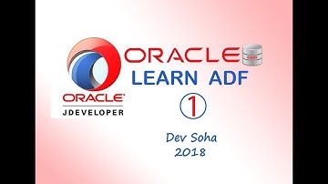 1_ Learn oracle ADF in Jdeveloper in Arabic The introduction