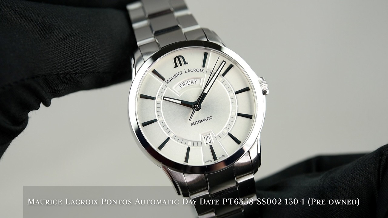 Maurice Lacroix Pontos Automatic Day Date PT6358-SS002-130-1 (Pre