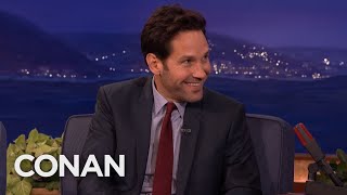 Paul Rudd’s Tales Of Being A Broke 20-Year-Old In Hollywood - CONAN on TBS
