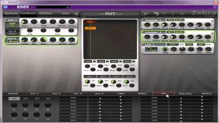 Zebra 2 - Acid Plucky Type Sound - How To Tutorial