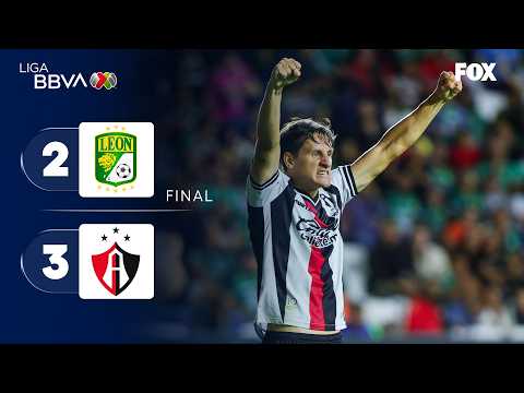 LEÓN 2-3 ATLAS | RESUMEN Y GOLES | LIGA MX | JORNADA 1 | APERTURA 2026