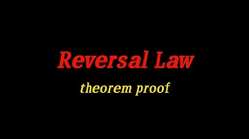 reversal law in group theory | @ClassmateHelper