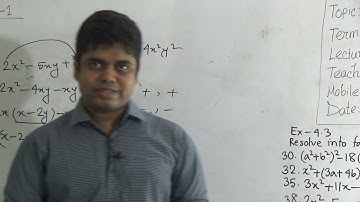 Class: Eight, Subject: Mathematics (Lecture- 24), Topic: Ex-4.3 (30, 32, 35, 38)+ (29, 31, 34, 37)