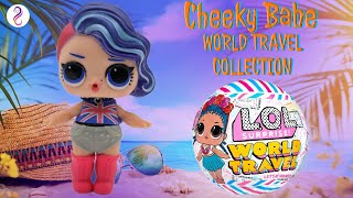 LOL Surprise World Travel Collection Cheeky Babe! 360 Doll Showcase