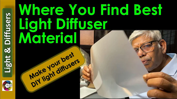 Where You Find Best Light Diffuser Materials