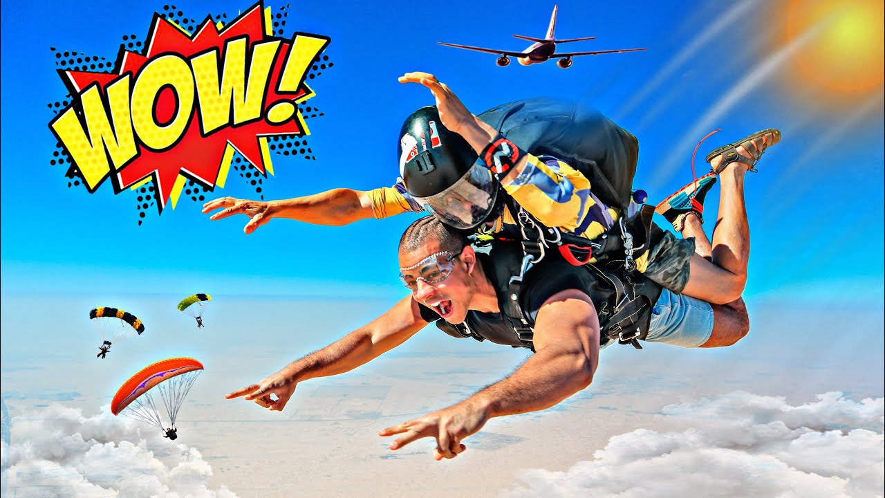 🪂🤪تجربة ولا في الأحلام - !!!!! I DID IT 🪂🤪