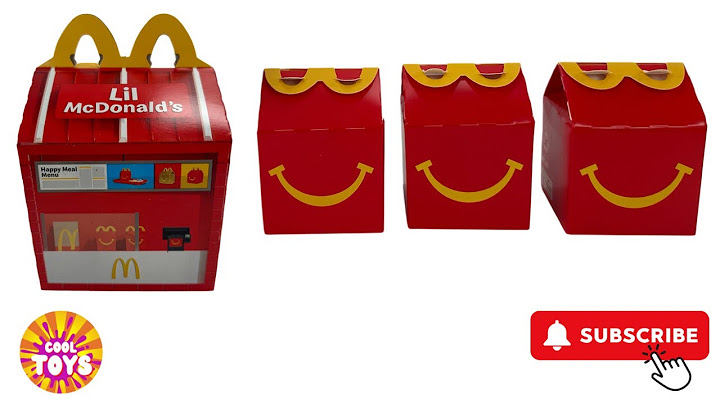 NEW Lil McDonalds from Happy Meal Toys 2025 ! #mcdonalds