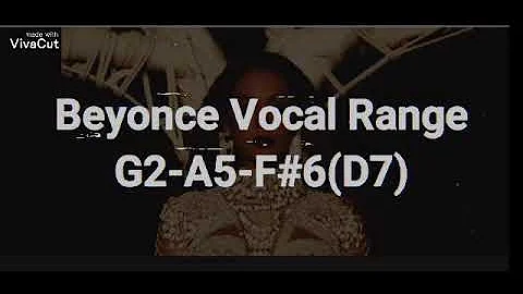 ¿Cuál es el registro vocal de Beyonce?