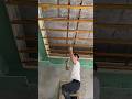 Light Steel Frame Ceiling Installation #craftsmanship #craftsman