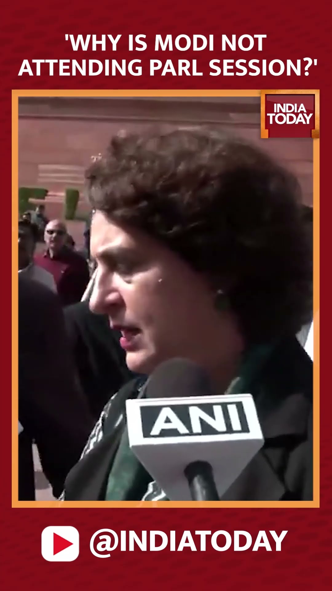 Priyanka Gandhi Slams PM Modi And BJP Over Adani Issue And Parliament Getting Adjourned #shorts