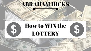 HOW TO WIN THE LOTTERY - PART 1 | ABRAHAM HICKS | 432Hz