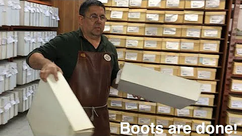 My Boots are done and coming home!