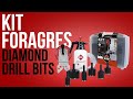 Vidéo: Kit trépans diamant FORAGRES RUBI