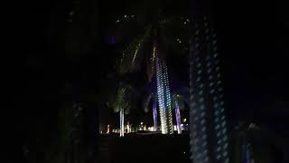 Dancing Christmas lights at University Town Center (UTC) 2020