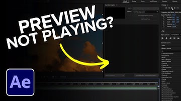 After Effects: Can’t Play Preview? Here’s How to Fix It!