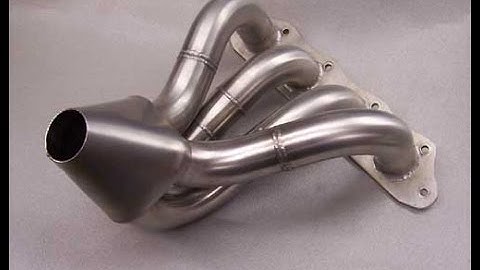 Exhaust Manifold of formula 1 car designed in Solidworks