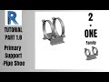 Revit Tutorial - Creating a Custom Pipe Shoe: Step-by-Step Guide for T-Post &amp; L-Profile Designs.