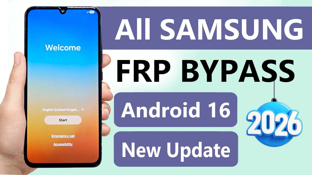 All Samsung FRP Bypass 2026 Android 16 | Remove Google Account, New FRP Unlock Tool 2026