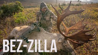 Bez-zilla- Giant Woodland Caribou with a Bow