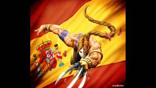 Street fighter II Vega theme metal (Spain stage) chords