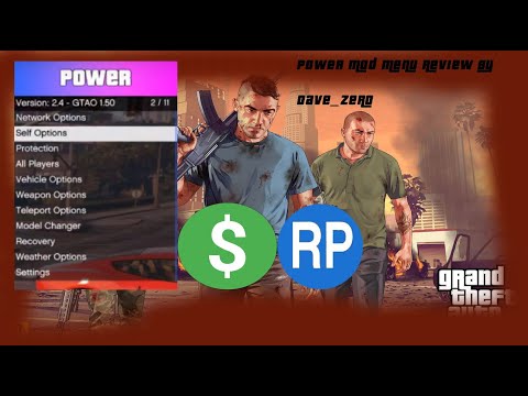 GTA 5 POWER Mod Menu Review (GER) [1.50]