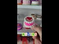 Mini mini kitchen mini birthday cake #Mini Kitchen #Mini Food Play #Miniature Food Play