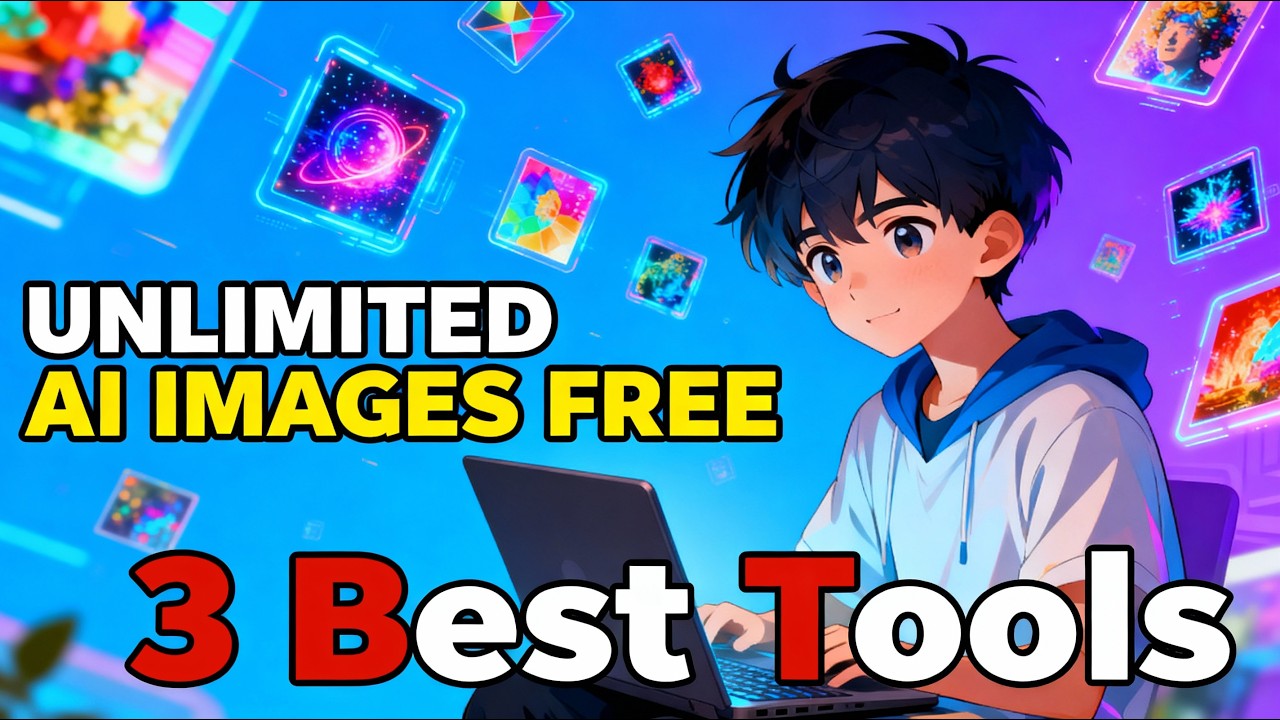 UNLIMITED AI IMAGES FREE 🔥 | 3 Best Image Generator Tools (No Limit, No Watermark?) 