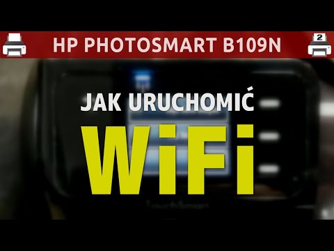 HP PHOTOSMART B109N ?️ Jak uruchomić WiFi