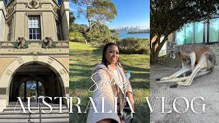 VLOG: Spend a day with me in Sydney Australia at the Taronga Zoo, Finally got to see Kangaroos