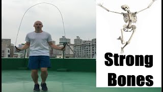 Jump Rope for Strong Bones!  Weak Bones Skip Rope!  Rope Skipping Increases Bone Strength