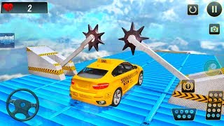 BMW Taxi SUV Car Stunts #2 - Ramp Car Challenge 3D - Android iOS Gameplay screenshot 5