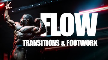 POSING WITH RUFF DIESEL | Classic Physique | FLOW - Transitions & Footwork | Posing Tutorial