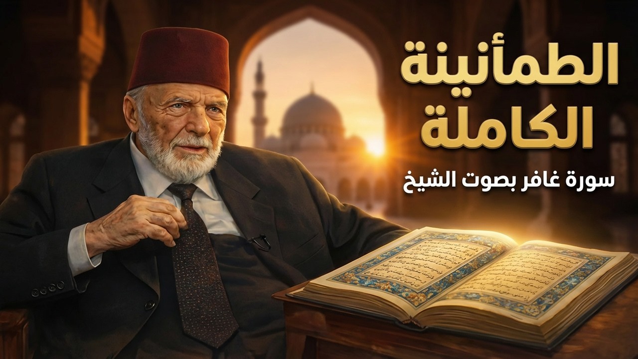 سورة غافر سورة المؤمن | تلاوة مريحة بصوت الشيخ محمد رشاد الشريف | FULL