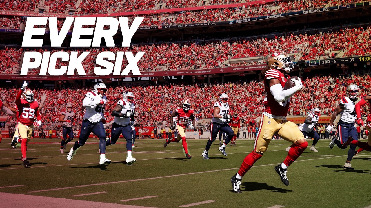 Every Pick Six from 2020-2025
