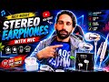 🎧 Best Stereo Earphones With Mic | Clear Sound &amp; Deep Bass 🔥#Earphones #StereoEarphones #