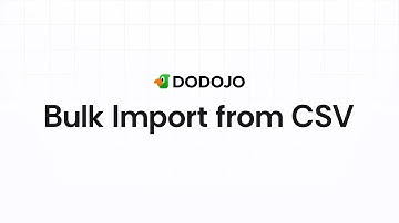 How to Bulk Import profiles from CSV