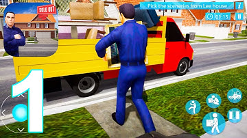 House Movers Job Simulator Gameplay Walkthrough Part 1 (IOS/Android)