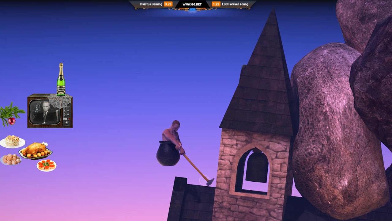 AoM: Video Games: Getting Over It with Bennett Foddy (PC) (2017)